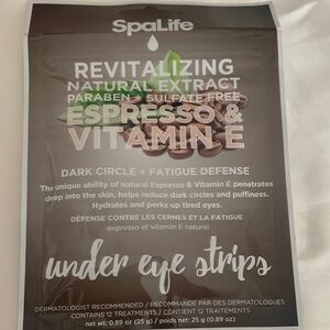 SpaLife Under Eye Strips with Espresso & Vitamin E